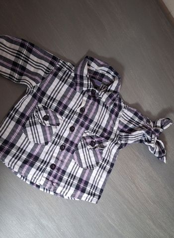 Chemise carreaux