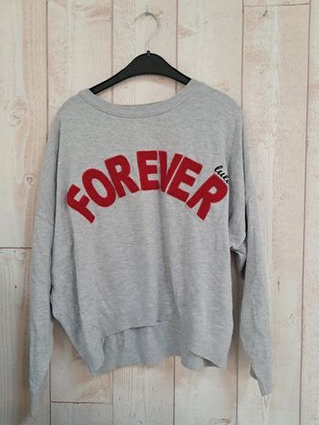 Sweat gris lulu castagnette