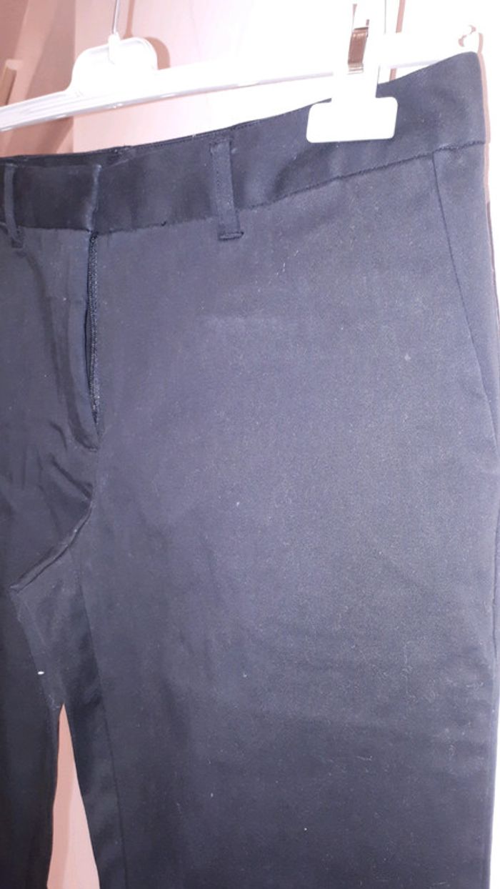Pantalon droit noir - photo numéro 2