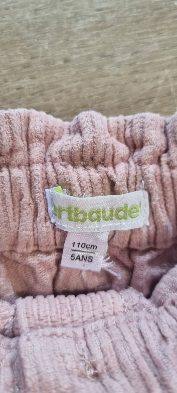 Jupe velours côtelé 5 ans - photo numéro 4