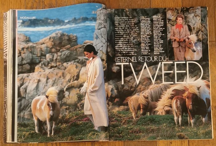 Ancien magazine Madame figaro 1985 N°12758 vintage - photo numéro 9