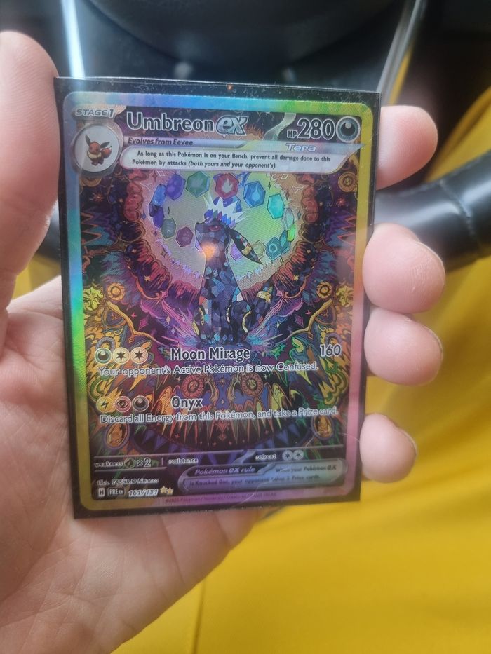 Carte Pokémon Umbreon ex Téracristal – - photo numéro 3
