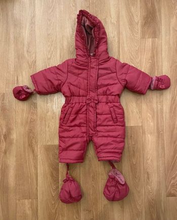 Combinaison pilote fille 0-3 mois