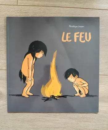 Livre le feu de l'école des loisirs