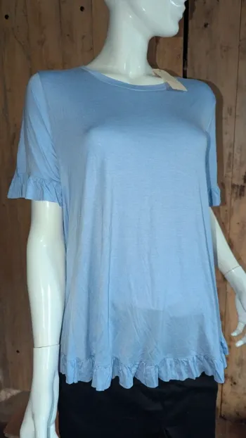 t-shirt à volants Greige XL