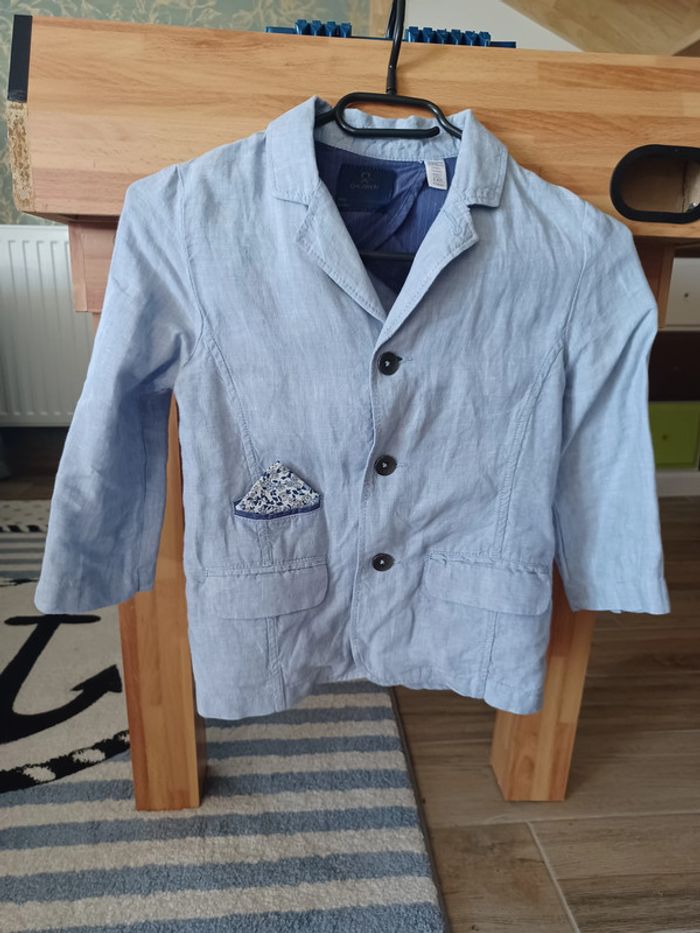 Veste de cérémonie en lin (prix ferme)