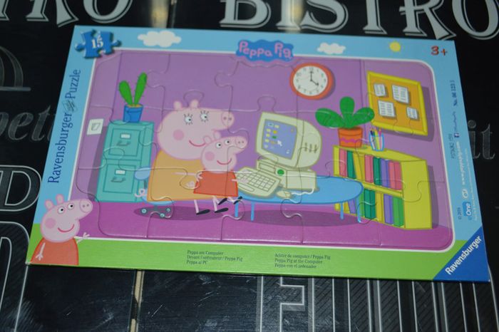Puzzle Peppa Pig 3 ans et + 15 pièces