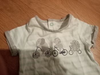 Combishort Marque obaïbi taille 1 mois