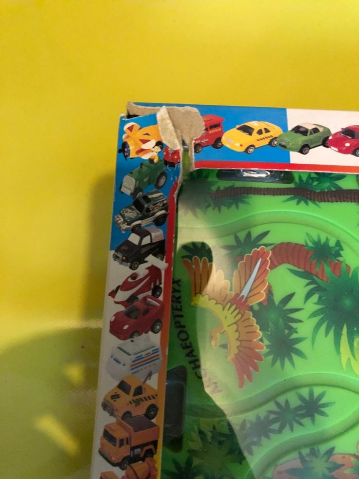 Circuit véhicule puzzle dinosaure avec rail des 3 ans - photo numéro 3