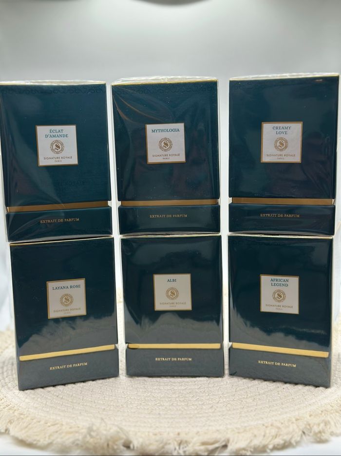 6 parfums signature  royale paris