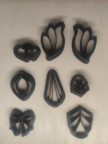 8 emporte pièces créations de bijoux pâte polymère 