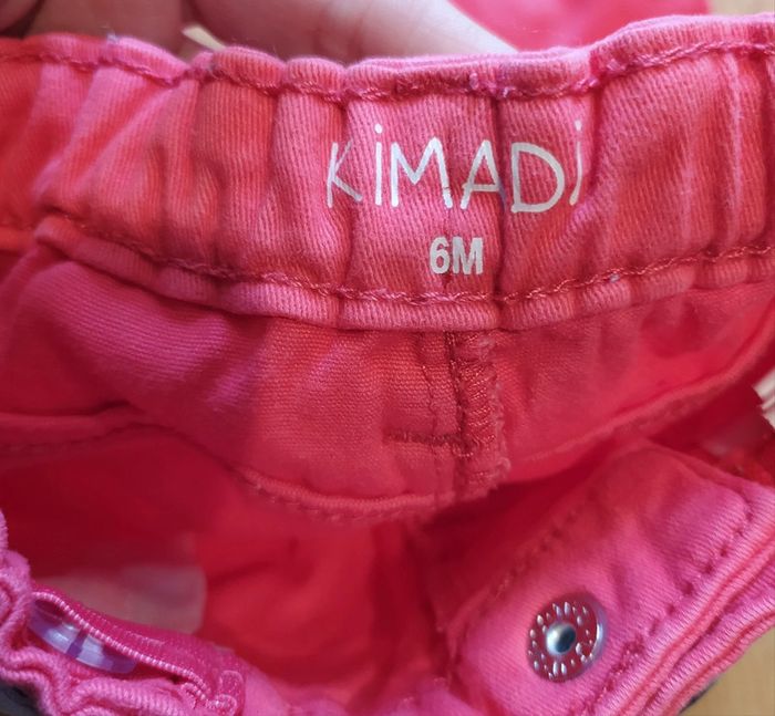 Pantalon fushia 6 mois - photo numéro 3