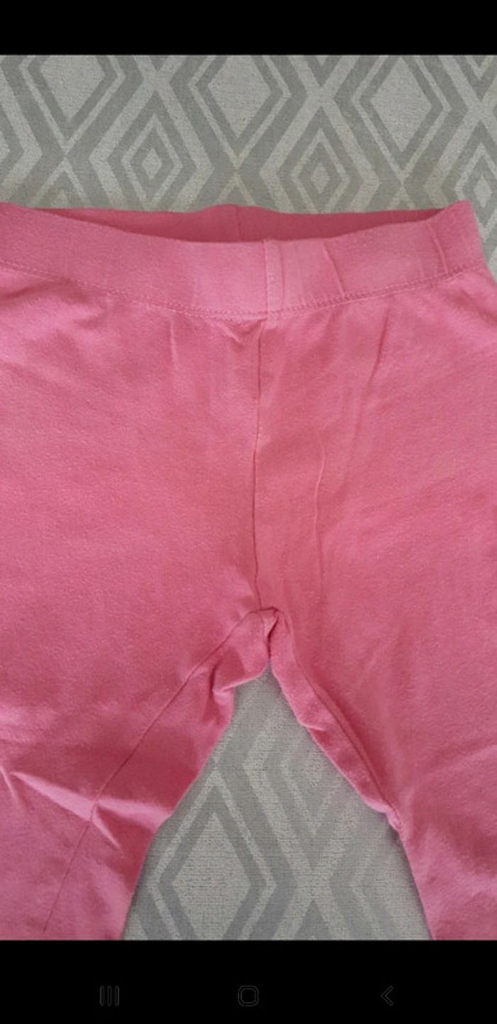 Legging 3/4 rose 4 ans - photo numéro 2