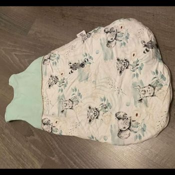 Gigoteuse 0-6 mois vert d’eau