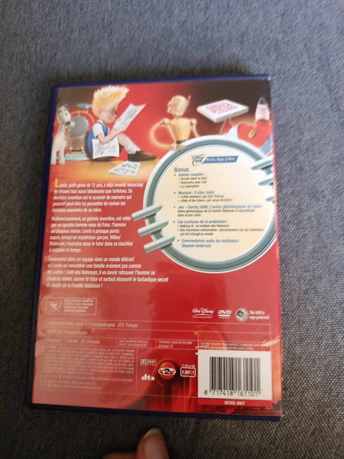 DVD bienvenue chez les robinson - photo numéro 3