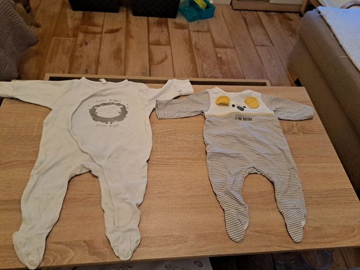 Lot de 9 pyjamas 3 mois 1 pièce - photo numéro 4