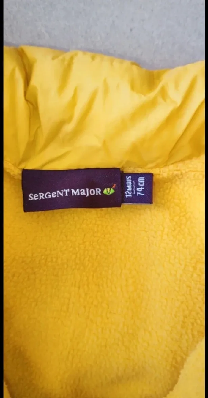 Joli blouson modulable Sergent Major, 2 en 1, en parfait état, mixte - photo numéro 5