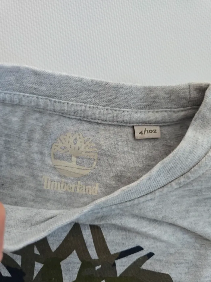 Tee shirt manches longues timberland - photo numéro 3
