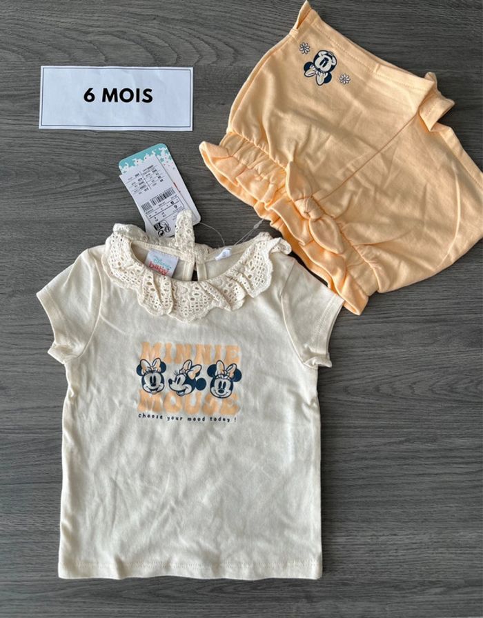 Ensemble Minnie 6 mois