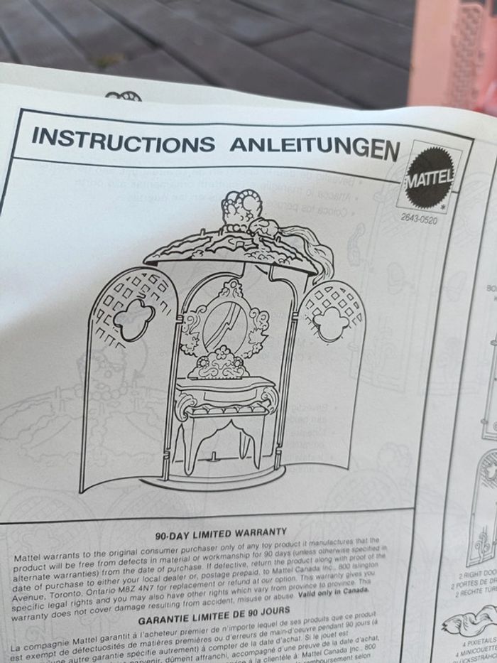 Notice mode d'emploi de la coiffeuse dame boucleline - photo numéro 3