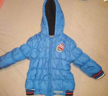 Doudoune bleu orchestra 2 ans