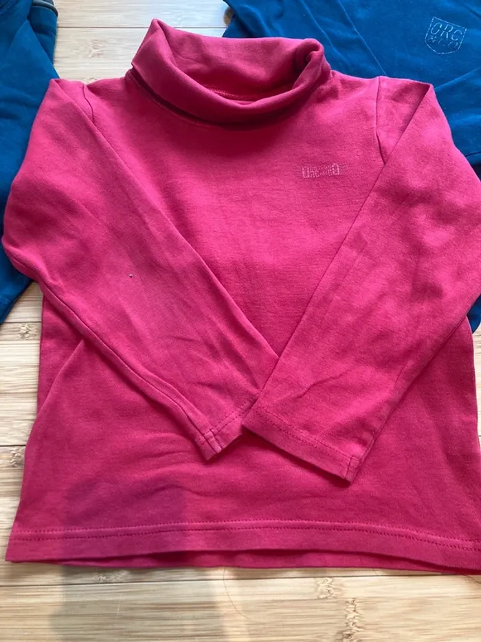 6 ans - Set 6 pièces - 3 sous pull et 3 t-shirt manches longues - photo numéro 3