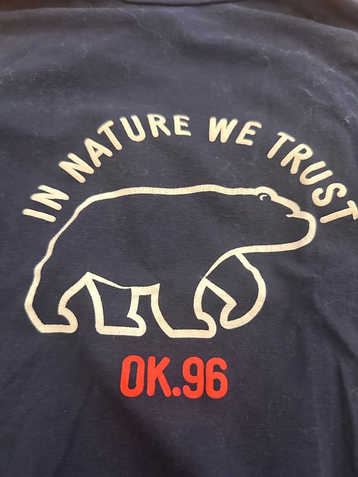 Lot 2 t-shirt col roulé Okaidi 8 ans - photo numéro 2