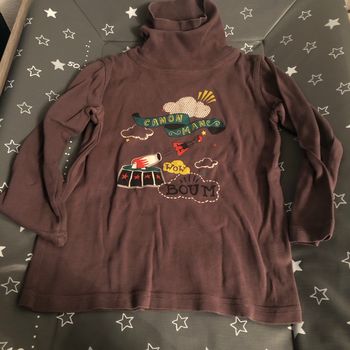 Tee shirt manches longues sergent major 4 ans