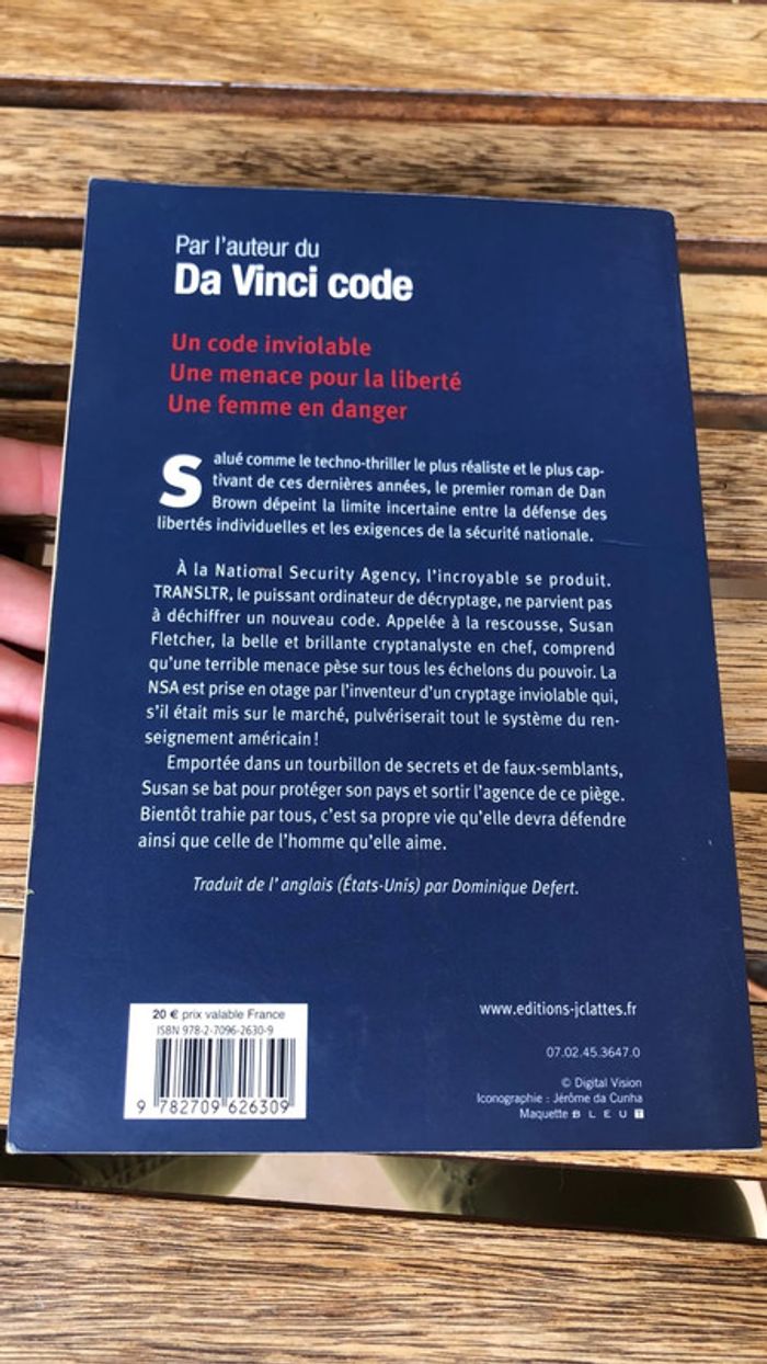 « Forteresse digitale » par l’auteur du « Da Vinci Code » - photo numéro 5