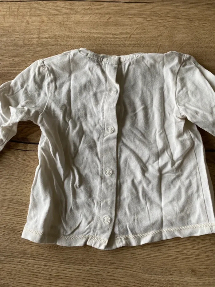 T-shirt manches longues - 12 mois - photo numéro 2