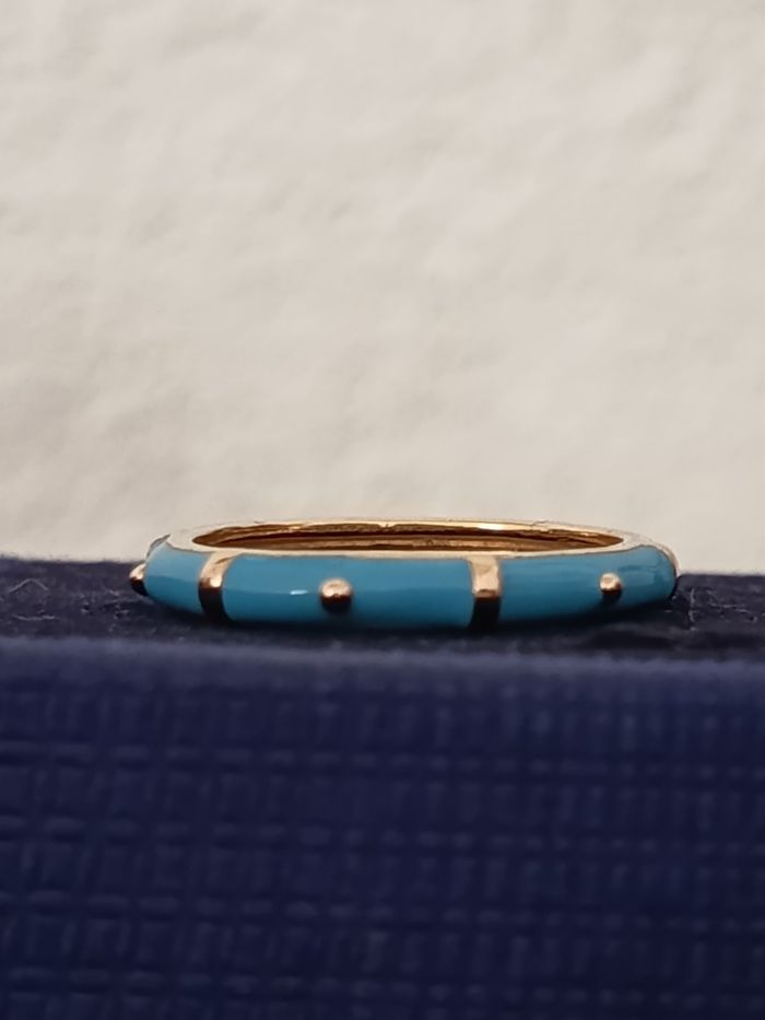 Bague plaqué or. - photo numéro 6