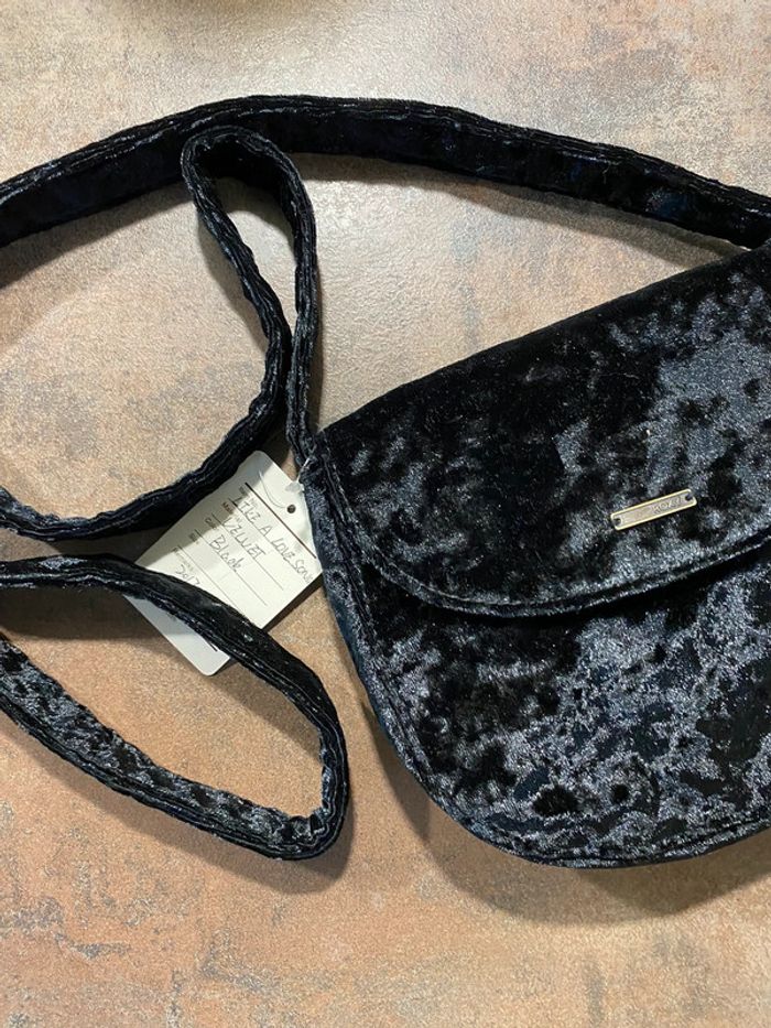 Sac bandoulière Roxy velours - photo numéro 2