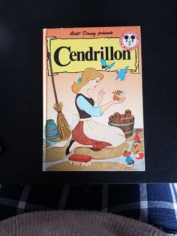 Livre Cendrillon vintage