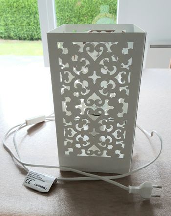 Lampe en métal Castorama TBE