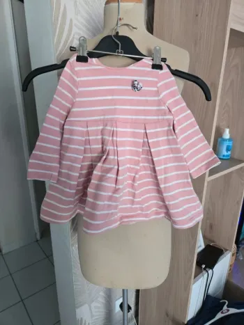 Robe fille sergent major 12 mois