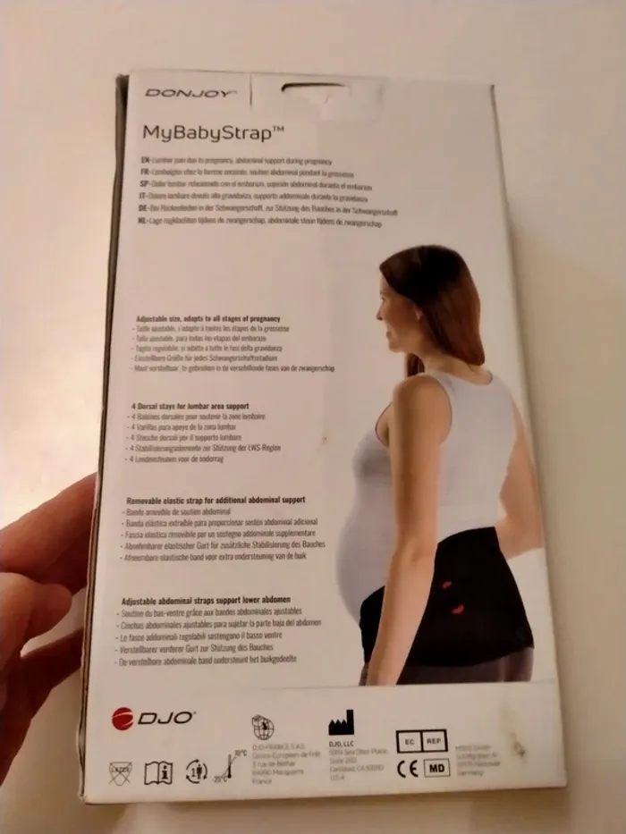 Ceinture de grossesse Donjoy MyBabyStrap - photo numéro 3