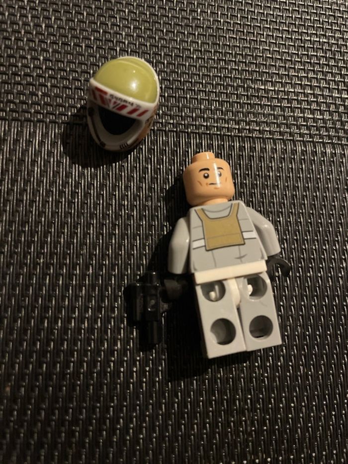 Lego Star Wars mini figurine pilote escadron gray Horton Salm sw0604 minifigure 75050 officiel - photo numéro 3