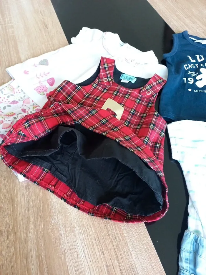 Ensembles robe débardeur 2 combi short fille - photo numéro 6