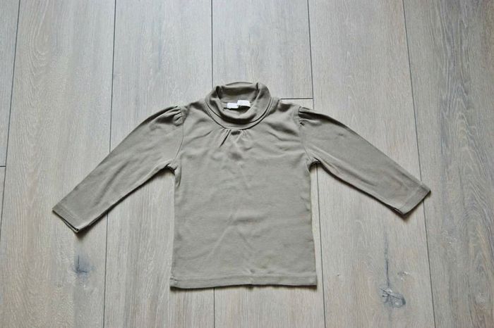 Maillot col roulé. 4 ans fille. Vert. Marque la redoute