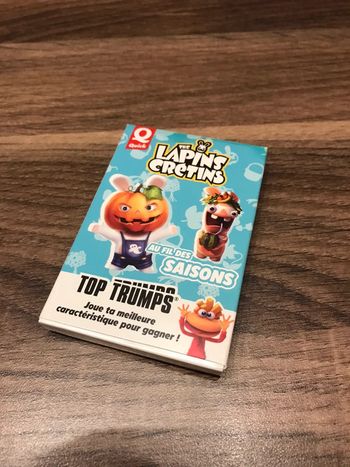 Jeu de cartes lapins crétins Quick