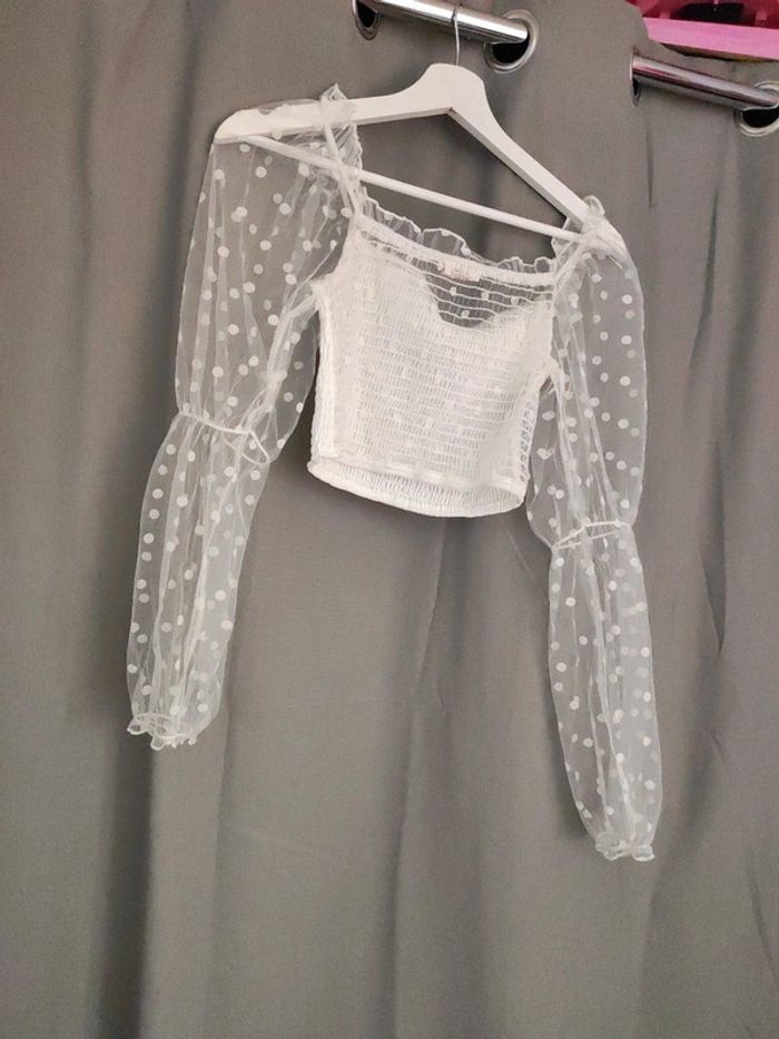 Croc top dentelle - photo numéro 3