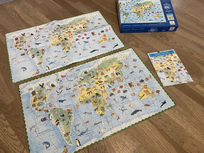 Puzzle découverte continent complet - photo numéro 5