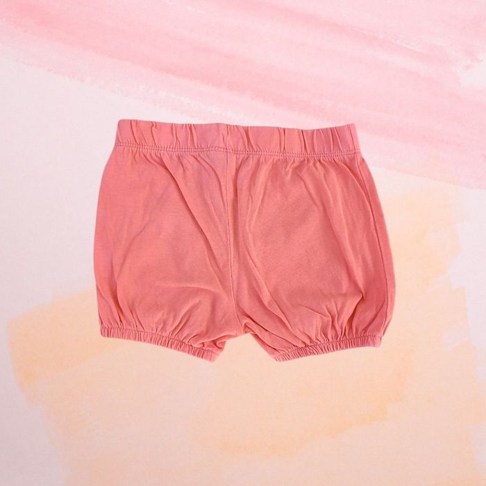 Short en coton corail 24mois - photo numéro 2