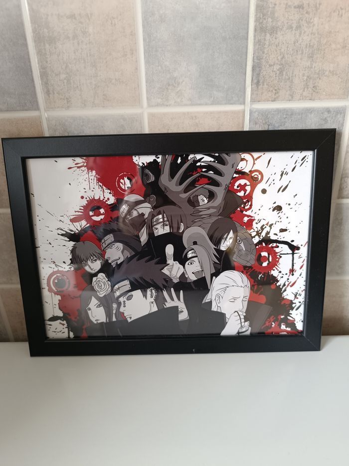 Cadre Naruto en très bon état