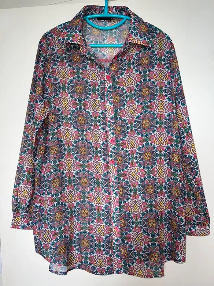 Chemise multicolore PLT T36 💕 - photo numéro 3