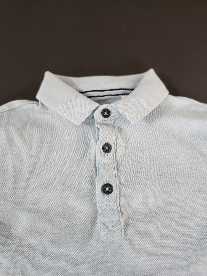 Polo t-shirt garçon orchestra bleu clair 4 ans - photo numéro 2