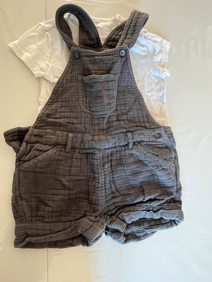 Ensemble été salopette