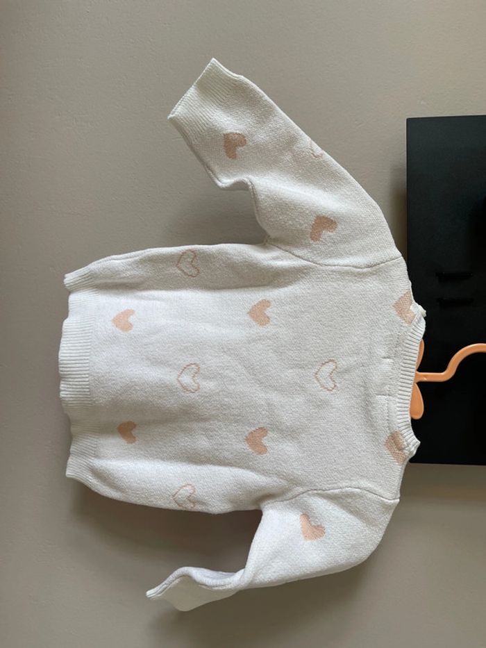 Pull fin neuf fille Vertbaudet taille 3 mois - photo numéro 2