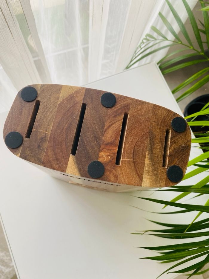 Magnifique porte couteau en bois MAUVIEL 1830 - photo numéro 6