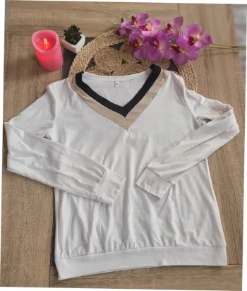 T-shirt blanc Taille M